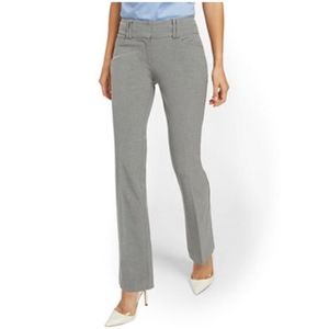 New York & Co Plus Size Bootcut Grey Pants